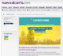 El Club Nuevo Mundo inicia actividades en Molina de Aragón